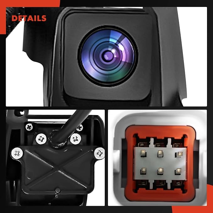 A-Premium Rear View Backup Camera Compatible with Chevrolet, GMC & Cadillac | Parking Camera for Silverado 1500, Tahoe, Suburban 1500, Sierra 1500, Yukon XL 1500, Escalade ESV