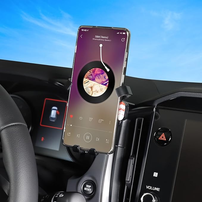 Car Phone Holder Compatible with Subaru Crosstrek 2024+ & WRX 2022+, Center Console Air Outlet Vent Panel Mobile Phone Mount Dashboard Hands-Free Universal Cell Phones Navigation Bracket Accessories