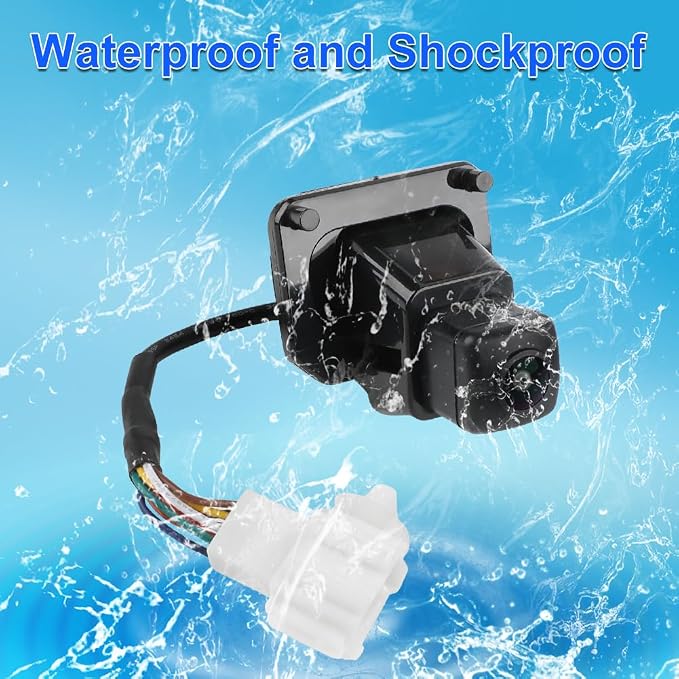 JDMON Backup Reverse Rear Park Assist Camera Replacement for Honda CR-V 2.4L L4 2014 2015 2016 Replacement for 592-268 592268 39530T0AA11 39530-T0A-A11