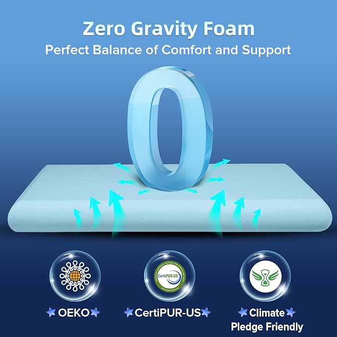 Ultra Thin Flat Pillows for Sleeping,Cooling Slim Memory Foam Pillow 2.75 in Height Ultra Thin Pillow,Low Profile Sleeper Pillows for Stomach Sleeper for Neck and Back Support Stomach Sleeping Pillow