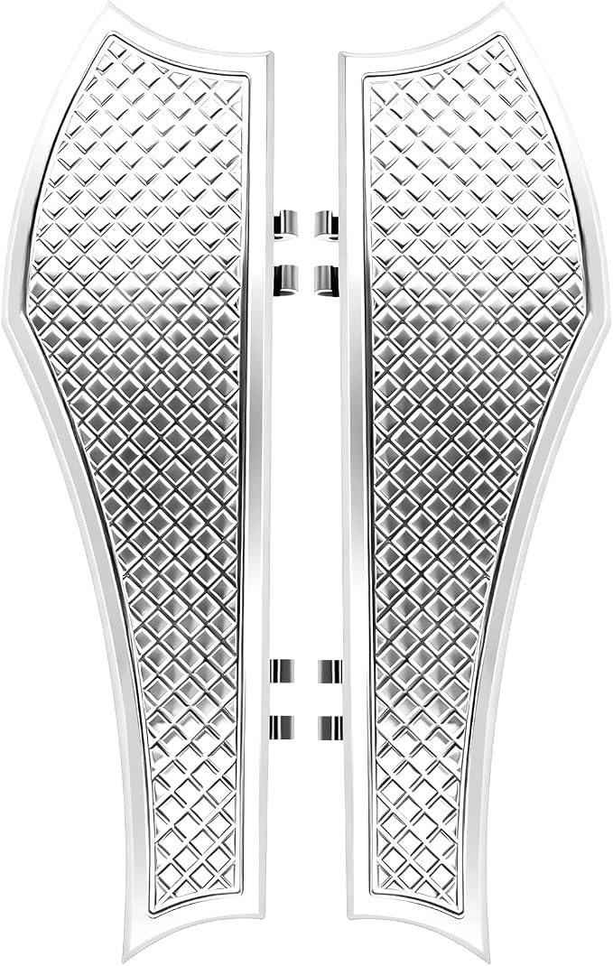 Driver Anti-Slip Stretched Floorboards Foot Pegs for Harley Touring Road King,Road Glide,Street Glide,Electra Glide,Ultra 1986-2025 & Softail Fat Boy,Street Bob Fat Bob,Breakout 86-2017