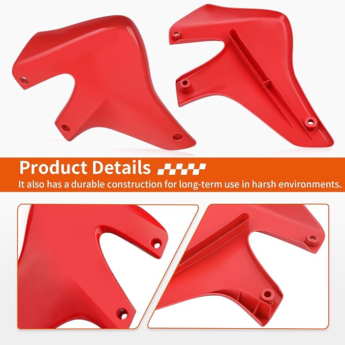 Left & Right Radiator Shroud for Honda XR650R 2000-2007 19072-MBN-A30ZA 19071-MBN-A30ZA