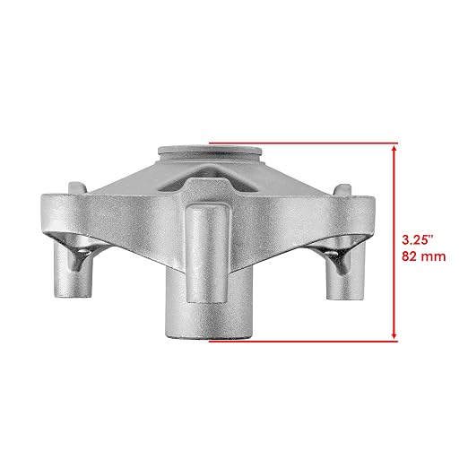 Caltric 2 Rear Wheel Hub with Bearing and Bolt Compatible with Polaris RZR 800 EFI/RZR S 4 800 2008-2014