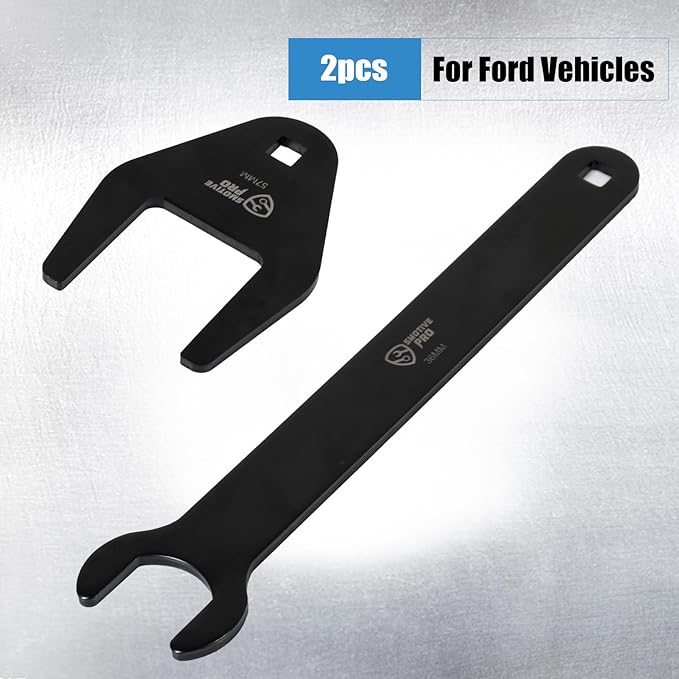 SMOTIVEPRO 2PCS Fan Clutch Wrench Set for Use with Ford Vehicles
