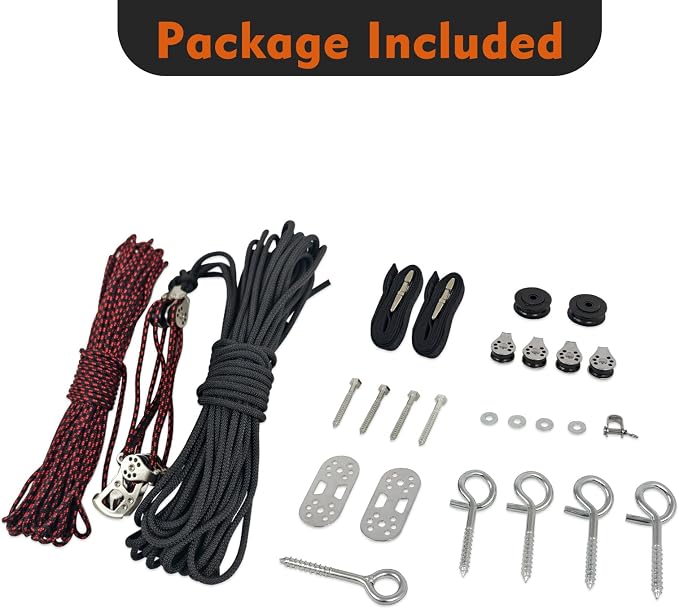 ALLCOS Hard Top Removal Lift for Jeep Wrangler JL JK Models and Ford Bronco, 12ft Hardtop Overhead Garage Storage Hoist with Anti-Drop System, Supports 8-16 ft. Ceiling