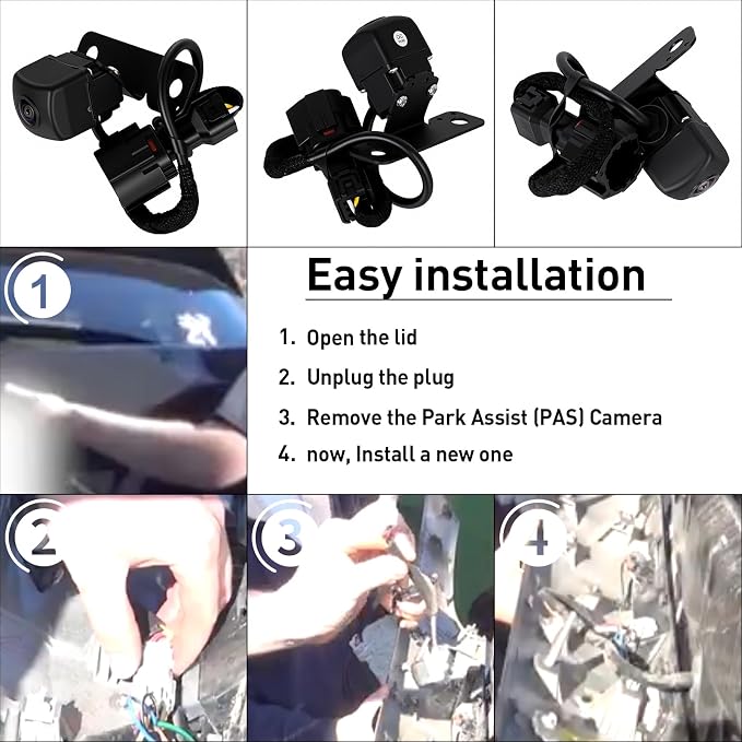957602W000 Park Assist PAS Camera Compatible with Hyundai Santa Fe 2012 2013 2014 2015 2016