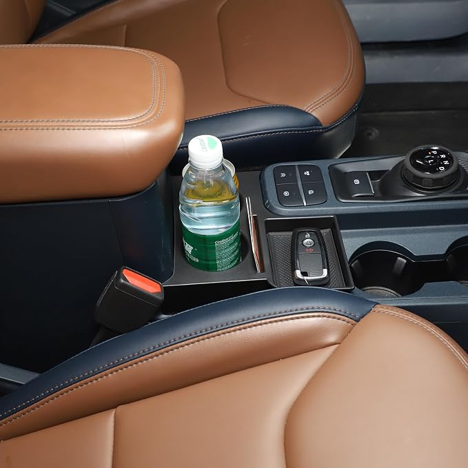 TOYCIDFG Center Console Organizer Insert Cup Holder Storage Door Insert Box for Ford Maverick 2022-2025