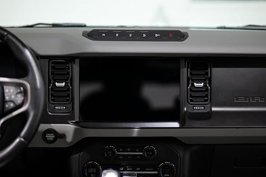 BDUSA Vent Clip Replacement Set Compatible with Ford Bronco 2021+ (Cactus Grey)