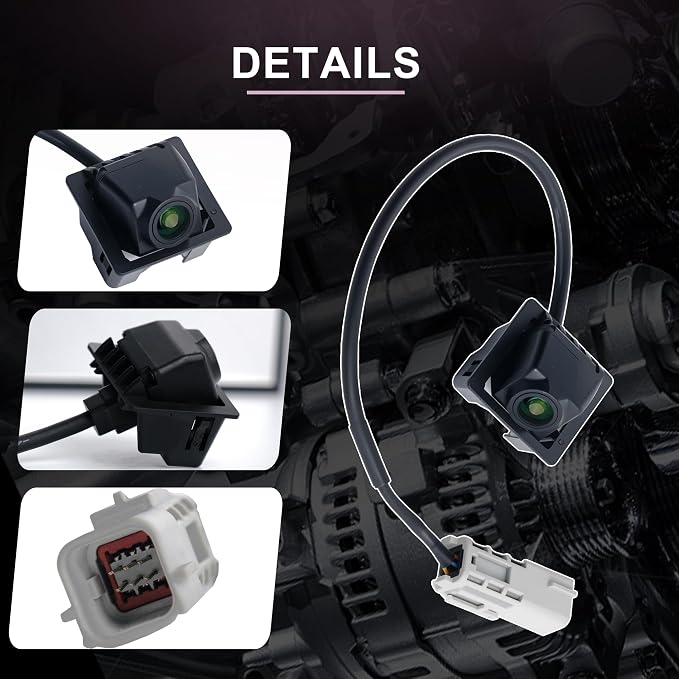 Rear View Backup Reverse Camera fit for Cadillac SRX 2010 2011 2012 2013 2014 2015 2016 10 11 12 13 14 15 16, 15926122, 23205689, Parking Back Up Assist Camera