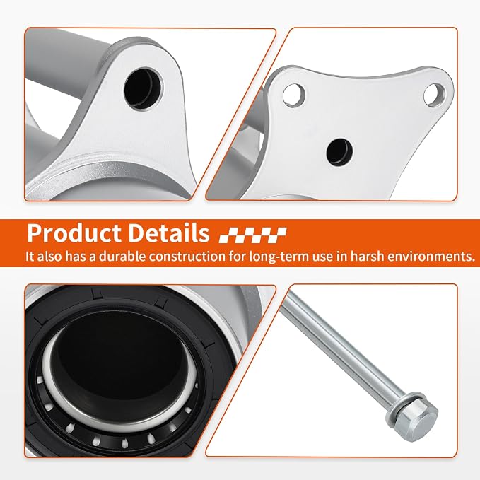 Rear Axle Bearing Housing Carrier Hub W/Bolts Kit for Yamaha Blaster 200 YFS200 1988-2002 2XJ-25311-00-35 90101-10678-00