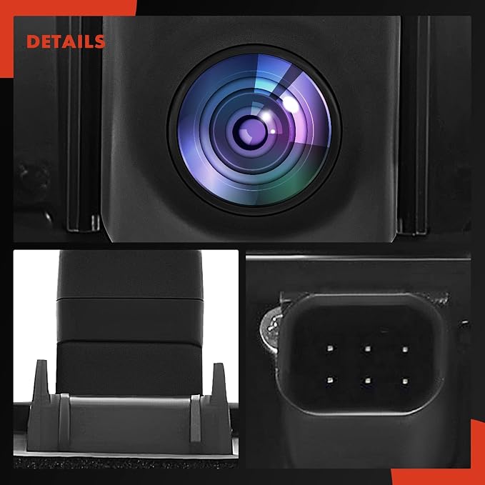 A-Premium Rear View Backup Camera C.A.P.A. Compliant Compatible with Toyota | Parking Camera for Sequoia 2016-2017 - Replace# TO1960189C, 867900C030, 8679-00C030
