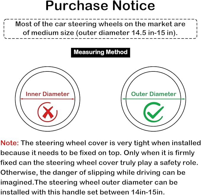 Concave Convex Massage Black Blue Microfiber Leather Steering Wheel Cover, 14.5-15 Inch Non-Slip Breathable Microfiber Car Steering Wheel Protector