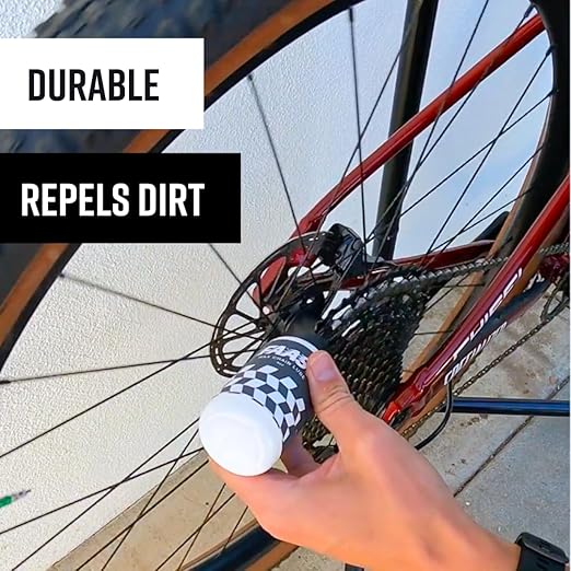 FAAST Wax Chain Lube - 4 fl oz - Liquid Wax Emulsion Chain lube for Low Friction on Road, Gravel and Mountain Biking.