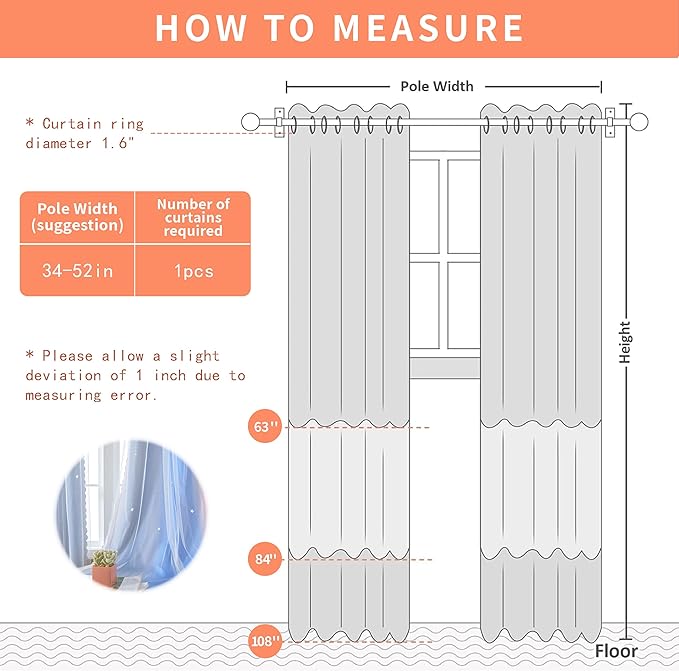XiDi Blackout Curtains for Girls Bedroom Decor, Ideal for Kids Room with Unicorn Theme Princess Room Decor 63 inches Length Curtains 2 Panels Set Pink/Grey/Blue