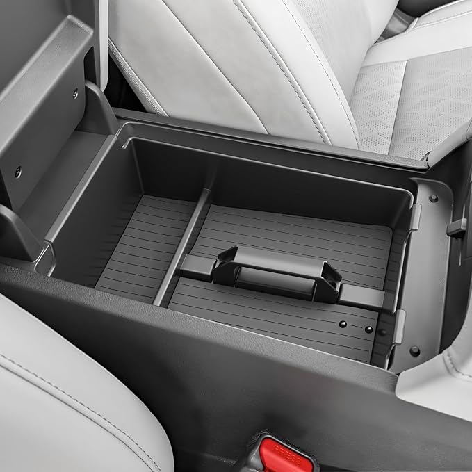 SKTU for 2025 2026 Nissan Murano Center Console Organizer for 2025 2026 Nissan Murano (SV/SL/Platinum) Console Tray Nissan Murano 2025 2026 Accessories ABS Durable Insert Console Organizer