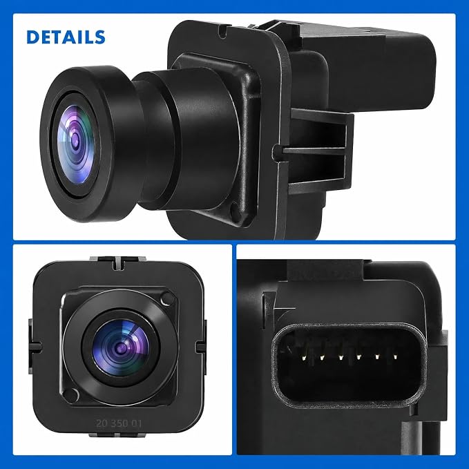 No. CL3Z-19G490-D Rear View Backup Reverse Parking Camera/Rear View Camera | Compatible with Ford F-150 2011-2014 XLT XL FX4 STX Mustang 2015-2018 Camera - Rear [6 Pins] EL3Z-19G490-D AL3Z-19G490-A