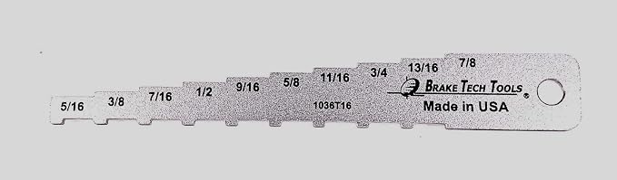 Pocket Tech Gauge 16ths