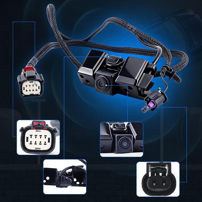 Rear View Backup Camera Compatible with Chevy Silverdo 2016-2019 for GMC Sierra 1500 2500 3500 Park Assist Reverse Replaces 84062896 23363727