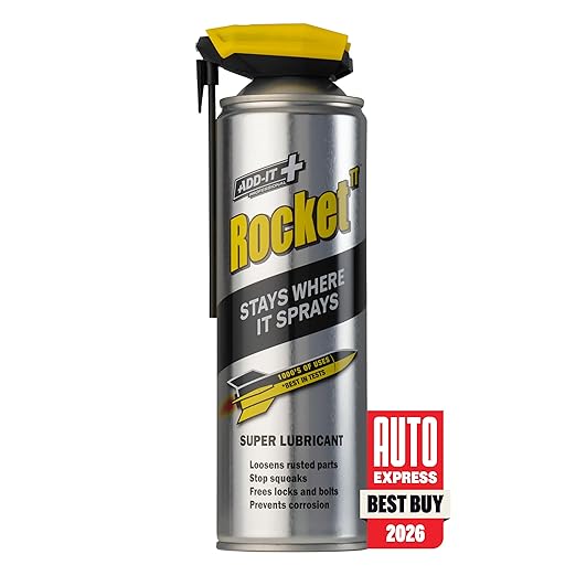 Multi-Purpose Lubricant Spray, 15.2 Fl Oz (Pack of 6) – Penetrating Oil & Anti-Corrosion Spray for Rusted Bolts, Tools, Bikes & Garden Equipment, Water-Resistant Protective Coating