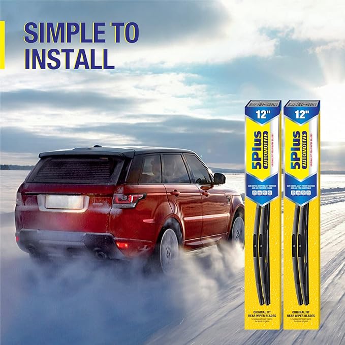 12 inch wiper blade rear wiper blades for my car, Replacement for Honda CRV 2022-2017 Element 11-03 /Jeep Wrangler 21-18 /Outlander 20-07 /Nissan Pathfinder 12-04 Quest 17-11 rear windshield wiper