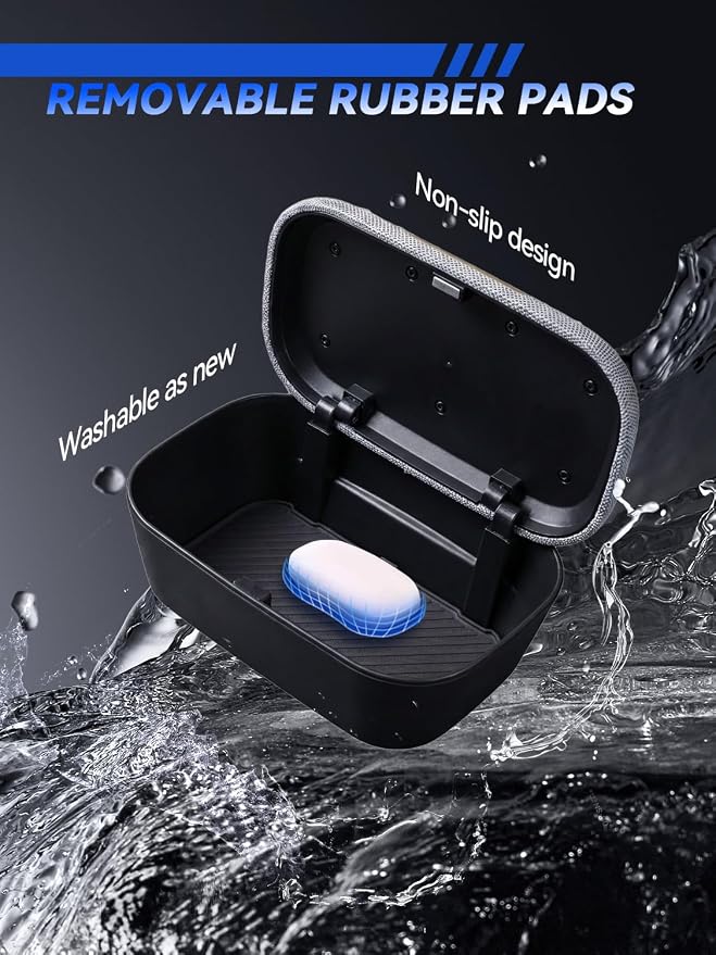 for Mini Cooper Center Console Organizer 2025 2026 Mini Cooper [F65 F66 Gas Version Only] Accessories Armrest Tray Middle Storage Box Insert Container Durable ABS Plastic-Grey