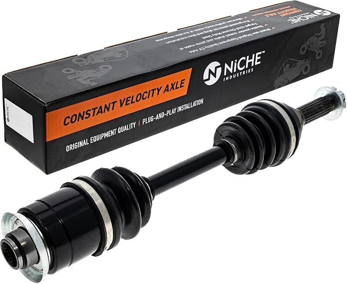 NICHE Front CV Axle Drive Shaft for Suzuki Quadrunner Quadmaster 500 LTF500F LTA500F 54901-09F11 54901-09F10