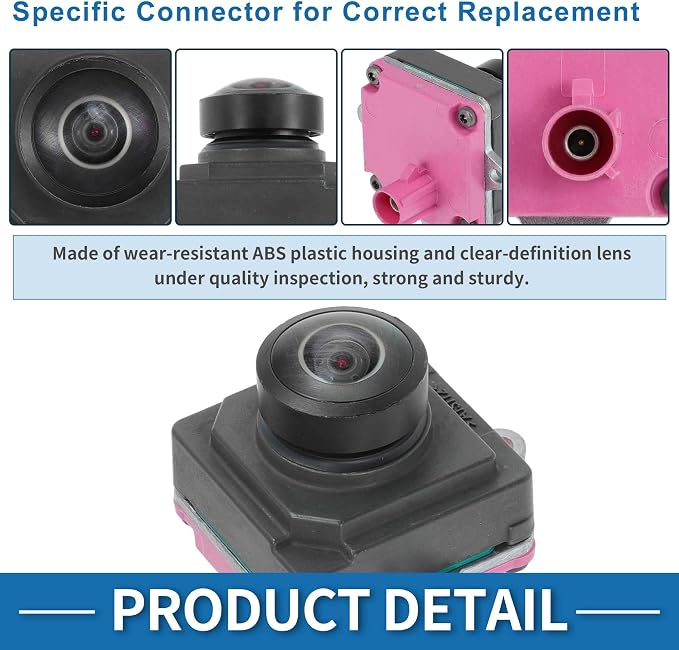 Rear View Camera for Dodge for Ram 2500 3500 6.4L 6.7L 2019-2024 Park Assist Backup Reverse Camera Replace No.04672735AD/04672735AB/4672735AD