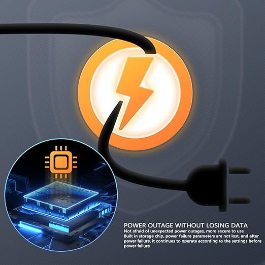 Aramox Battery Monitor with Shunt Coulometer Wi Fi, Voltage Monitor Current Tester for Capacity Indicator 10-100V 0-50A, Global Remote Monitoring, Wide Battery Compatibility