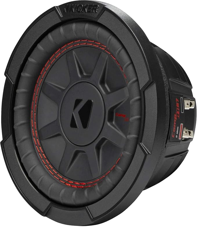 KICKER 48CWRT672 CompRT 6.75" Subwoofer, DVC, 2-ohm