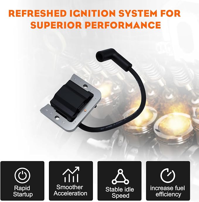 Hipa 7000 Series Ignition Coil Magneto Replace Kohler KH-32-584-06-S 32 584 06-S for Kohler KT725 KT735 KT610 KT715 KT740 ZT720 ZT730 Engines