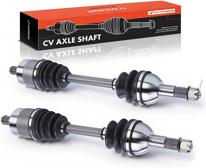 A-Premium Pair (2) Rear CV Axle Shaft Assembly Compatible with Can-Am Outlander 1000, Outlander 650, Outlander 800, Outlander 800R, Outlander Max 1000, Renegade 1000, Renegade 800R, Replace# 705500867