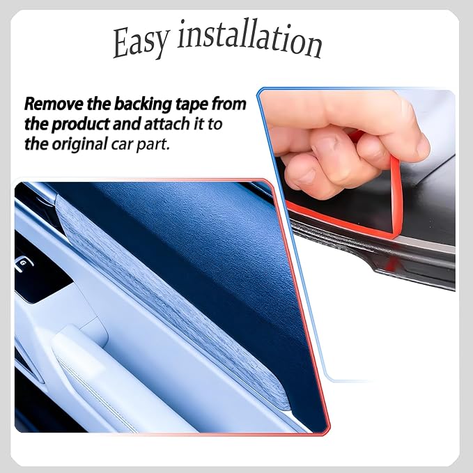 Door Panel Cover, for Kia Telluride 2020 2021 2022 2023 2024 2025 2026, Interior Door Handle Trim Overlay - Gray Wood Grain Pattern Protective Accessories
