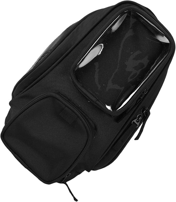 Estink Motorcycle Bag, Rainproof Oxford Cloth Motorbike Tank Bag with Magnetic Fastening, Convenient for Riding and Navigation