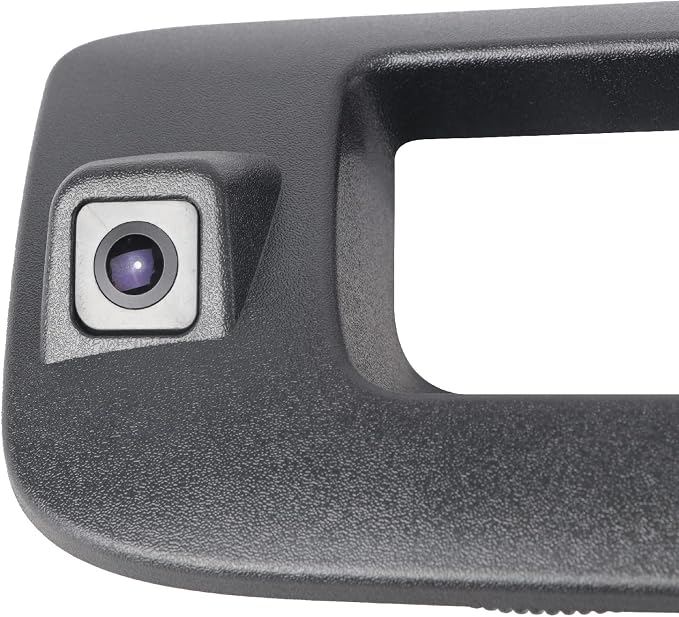 DYRDINSHOW Tailgate Handle Backup Rear View Camera for Chevy Silverado GMC Sierra 1500 2007-2013 2500/3500 Heavy Duty 2007-2014 Reverse Cameras Black GMC Sierra 1500
