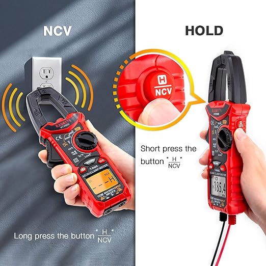 KAIWEETS HT206D Digital Clamp Meter & Smart Multimeter KM602