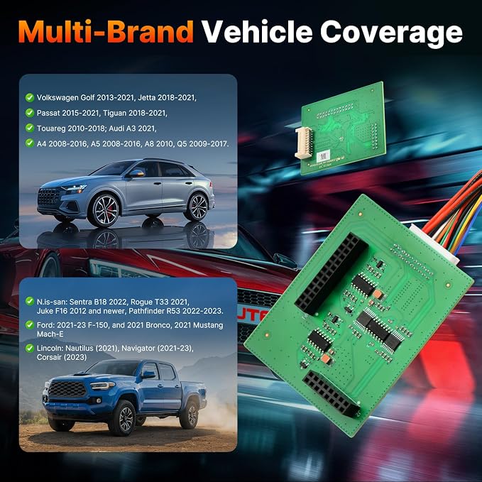 2026 Autel MaxiIM APB131 Adapter, for VW MQB V850 RH850 Audi BCM2 Ford N.is-san, Work with Autel IM608 PRO II IM608 PRO IM508S PRO, XP400 or XP400 PRO