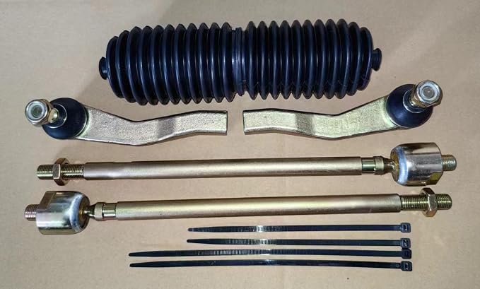 Left Right Steering Boots Tie Rod Ends & Rack Ends Replacement 51-1089 for 2018 2019 2020 2021 2022 Polaris Ranger 1000, Fullsize & Ranger XP 1000 EPS UTVs Steering Rack