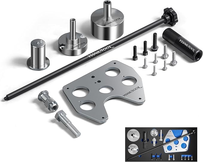 Oil Pump Sprocket Holding Tool Compatible with Jaguar Land Rover AJ200 2.0L Diesel Engine Evoque PT204 Petrol Engine Replace JLR-303-1681, Balance Shaft Remove Install Tool Kit