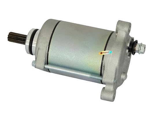 Starter Motor Compatible with Kawasaki ZX-10RR Ninja from 2017-2023, ZX-10R KRT Ninja from 2016-2023, ZX-10RR Ninja from 2017-2023 Starter Motorcycle Parts Replaces OEM 21163-0064