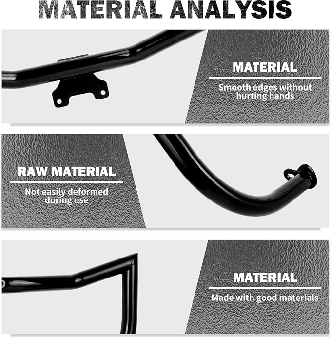 Motorcycle Crash Bar Engine Guard Highway Crash Bar Fit for Harley Touring Street Glide Road Glide Road King Electra Glide Ultra (E- Engine Guard for 14-22 Touring)