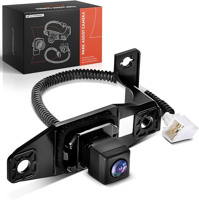 A-Premium Rear View Backup Camera Compatible with Lexus | Parking Camera for 2010-2015 IS250, 2010-2015 IS350 - Replace# 8679053021