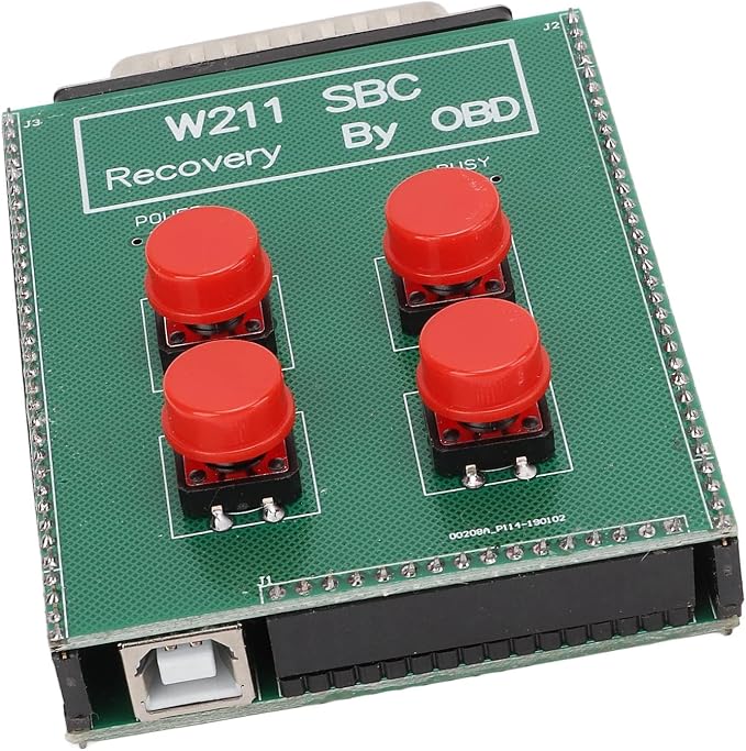 Aramox SBC Reset Tool, ABS Brake Control System Repair Tool with LED Indicator, Green, for Mercedes W211 E Class R230 SL Class