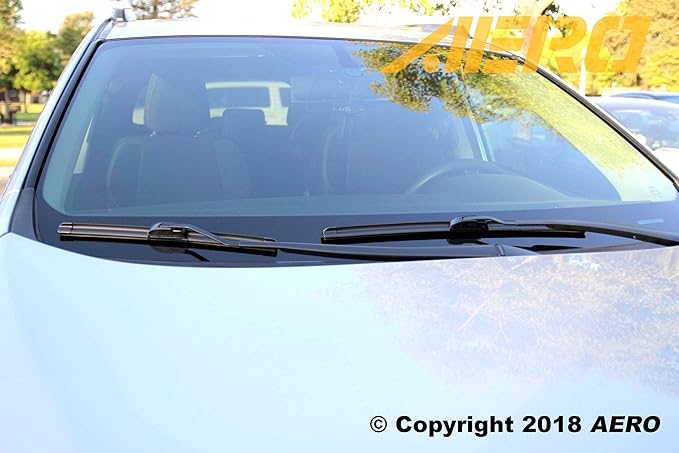 AERO Avenger 26"+18" Premium All-Season Windshield Wiper Blades with Extra Rubber Refills OEM Replacement for Subaru Legacy & Outback 2023-2020 (Set of 2)