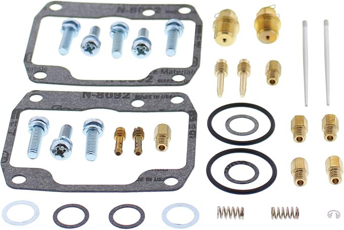All Balls Racing 26-1954 Carburetor Rebuild Kit Compatible with/Replacement For Arctic Cat ZL 500 1998-2000, ZR 500 1998-2000, ZR 600 1998, ZR 600 LE 1998, ZR 600 XC 1998