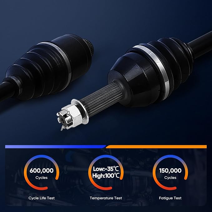 ECCPP CV Axle Drive Shaft Assembly fit 2002 for Polaris Sportsman 700 Rear Left Right 1380157 2PCS