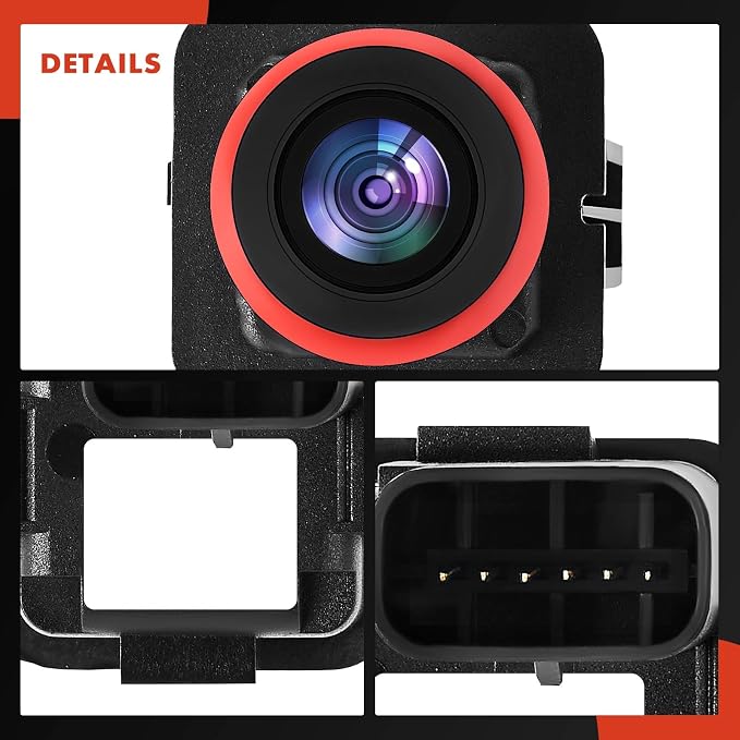 A-Premium Park Assist Camera Rear View Backup Reverse Camera Compatible with Select Ford Models - 2011 2012 2013 Transit Connect - Replace# BT1Z19G490A