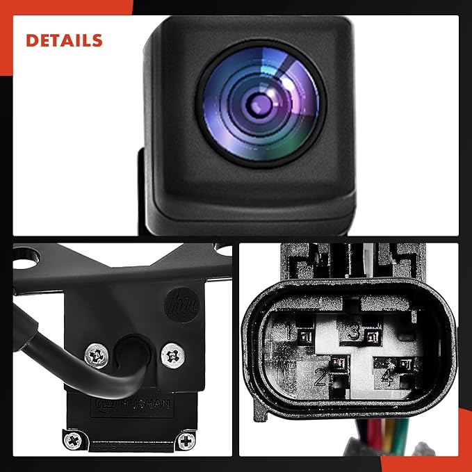A-Premium Rear View Backup Camera Compatible with Kia | Parking Camera for 2011-2012 2014-2015 Sportage - Replace# 957503W120