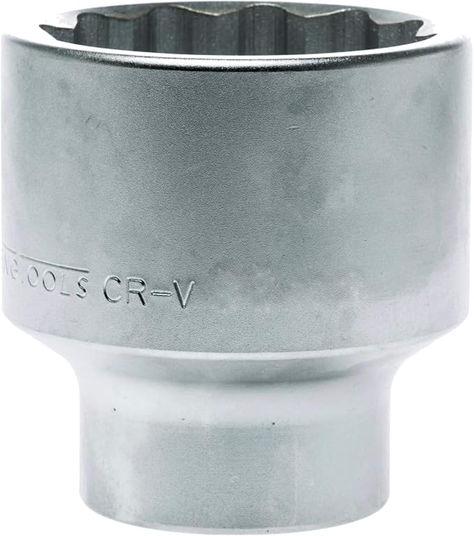 Teng Tools 50MM 1 Inch Drive 12 Point Metric Shallow Chrome Vanadium Socket | Mechanic Tool | Hand Tool - M110550