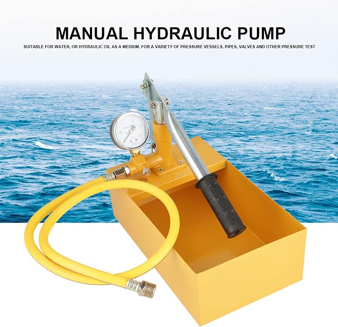 2.5Mpa 25KG Manual Hydraulic Water Pressure Test Pump Pipeline Tester Tool Carburetor Pressure Tester Mrisata