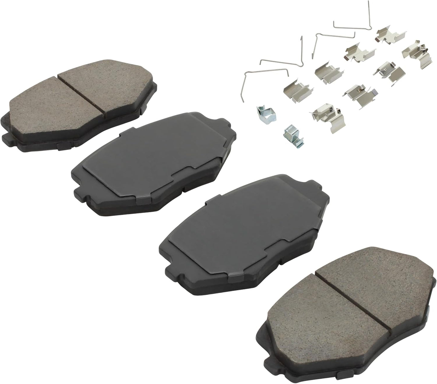 Premium Ceramic Front Brake Pads (1001-0635C) Compatible with Mazda Miata 1994-2005